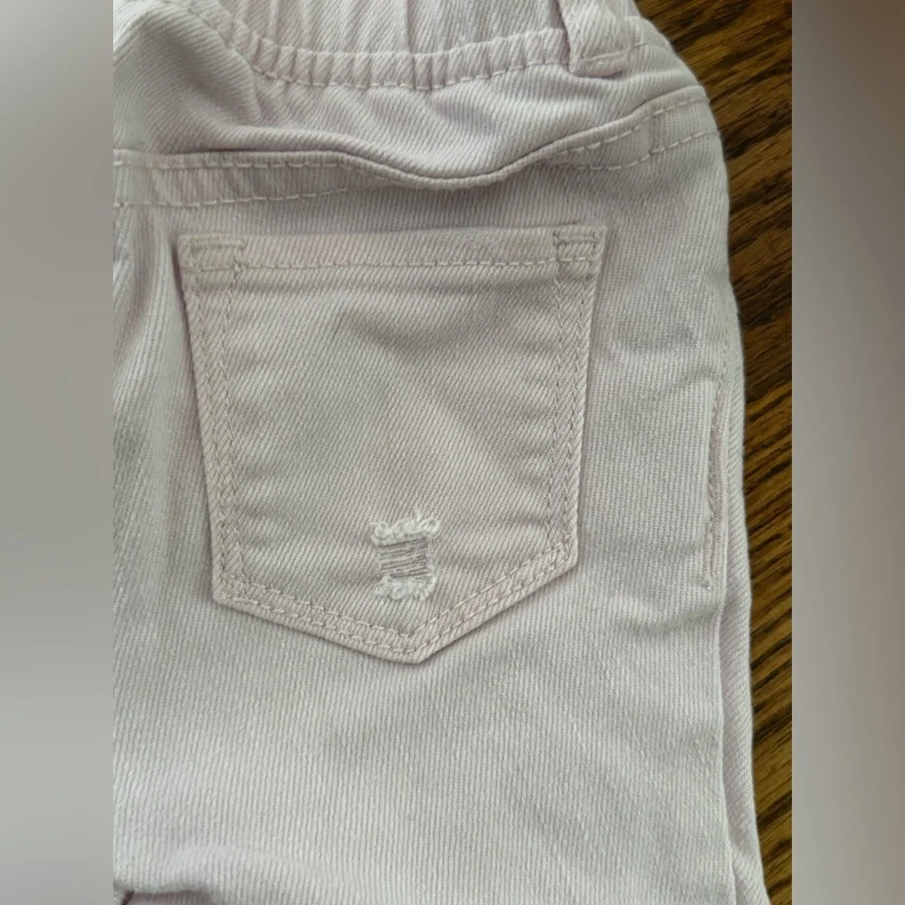 Baby Gap Pink Distress Denim